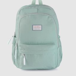 Lino Perros Women Blue Solid Laptop Backpack-19