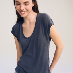 NEXT Short Sleeves Scoop Neck T-shirt-image-29