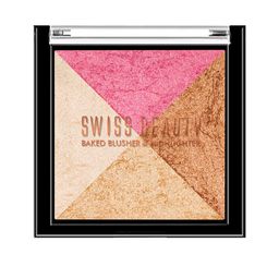 SWISS BEAUTY Baked Blusher & Highlighter - 05-36