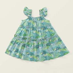 LULU & SKY Floral Print A-Line Dress-image-70