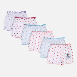 Bodycare Kids Unisex Kids Pack Of Six Assorted Disney Princess Bloompers KIA920-PK004-image-26