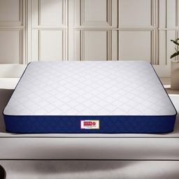 USHA SHRIRAM Blue Quilted Orthopedic SingleMattress-image-36