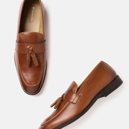 Van Heusen Men Textured Slip-On Formal Shoes-image-74