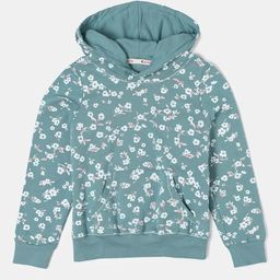 Jockey Girls Super Combed Cotton Elastane French Terry Printed Relaxed Fit Sweatshirt-image-14