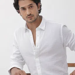 RARE RABBIT Men Layerr Regular Fit Cotton Shirt-image-69