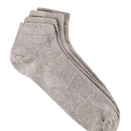 Birkenstock Men Regular Width Pack Of 2 Beige Solid Ankle-Length Socks-33