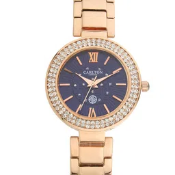Carlton London Women Blue Analogue Watch-image-91
