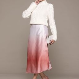 MANGO Self Design Open Knit Pullover-picture-6