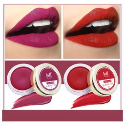 MI FASHION Set Of 2 Natural Lips Cheek & Eyes Tint 8g Each- Deep Carmine Pink Red & Red-6