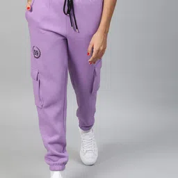 STREET 9 Women Lavender Regular Fit Solid Joggers-image-37