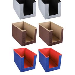 Kuber Industries Set Of 6 Grey & Brown Foldable Shirt Organisers-27