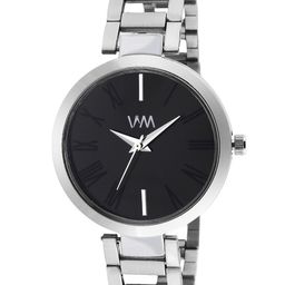 WM Women Black & Silver-Toned Analogue Watch WMAL-341rp-picture-14