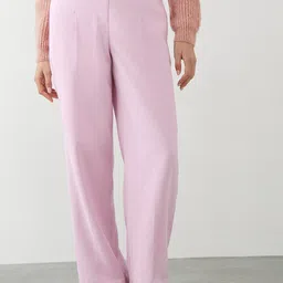 DOROTHY PERKINS Women Wide Leg Pleated Trousers-image-47