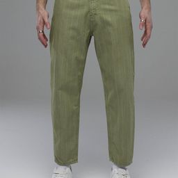catch Men Tapered Fit Striped Stretchable Jeans-image-52