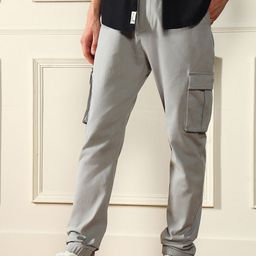 Dennis Lingo Men Relaxed Cotton Slim Fit Cargos-image-62