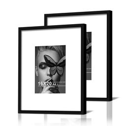 Art Street Black 4 Pieces Wood Wall Photo Frames-27