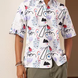 Kook N Keech Getaway Vibe Graphic Printed Shirt-image-1