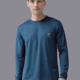 HRX by Hrithik Roshan Men Solid Round Neck Rapid-Dry Training T-shirt-image-43