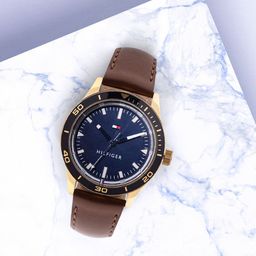 Tommy Hilfiger Men Leather Analogue Watch NCTH1791818W-image-34