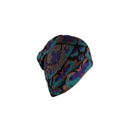 Bunnywave Unisex Blue & Green Printed Beanie-11