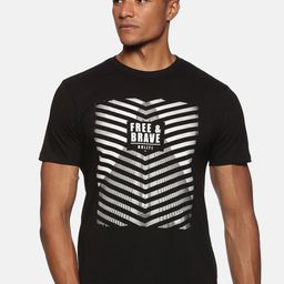 bollti Graphic Printed Round Neck Cotton T-shirt-image-47