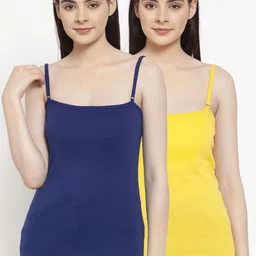 Friskers Women Pack Of 2 Solid Camisoles E-05-06-S-image-70