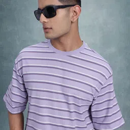 The Roadster Life Co. Striped Relaxed T-shirt-image-23