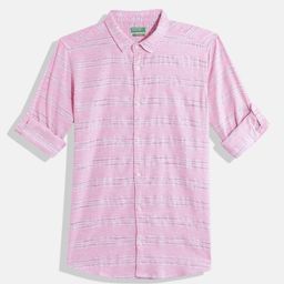 United Colors of Benetton Boys Striped Shirt-image-19