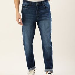 FOREVER 21 Men Light Fade Mid-Rise Stretchable Jeans-image-37