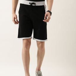 ARISE Men Black Solid Shorts-picture-17