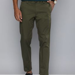 Indian Terrain Men Printed Brooklyn Slim Fit Trousers-image-17