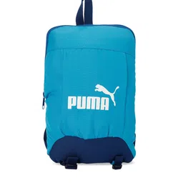 Puma Unisex Blue Brand Logo Backpack-94