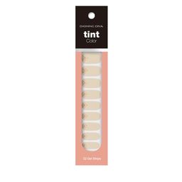 Dashing Diva Pink 18 Gold Collar Tint Gel Artificial Nails-50