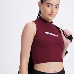 SZN Typography Print Bamboo spandex Tank Crop Top-picture-49