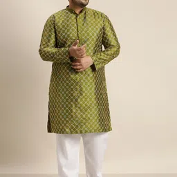 SOJANYA PLUS Embroidered Regular Kurta with Pyjamas-picture-40