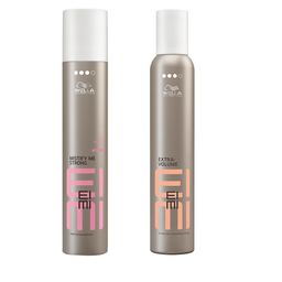 WELLA PROFESSIONALS Set of EIMI Finishing Hair Spray & Extra-Volume Hair Mousse-28