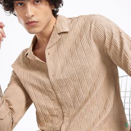 glitchez Textured Relaxed Shirt-image-64