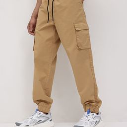 The Roadster Life Co. Men Pure Cotton Cargo Style Trousers-picture-42