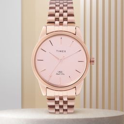 Timex Women Rose Gold-Toned Analogue Watch - TWEL13102-picture-41
