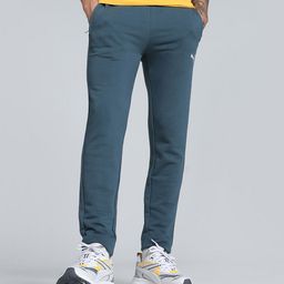 Puma Men's Solid Slim Fit Cotton Track Pants-image-93