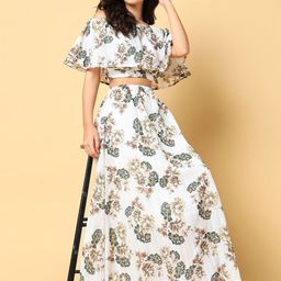 SHOWOFF Printed Top & Skirt Co-Ords-picture-11