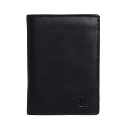 Kara Men Black Solid Leather Two Fold Wallet-picture-12