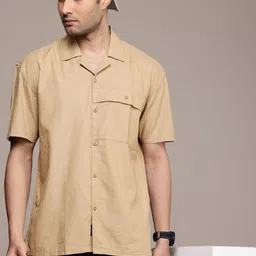 The Roadster Life Co. Pure Cotton Relaxed Fit Casual Shirt-picture-14