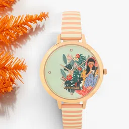 TEAL BY CHUMBAK Women Green Analogue Watch 8907605098697-11