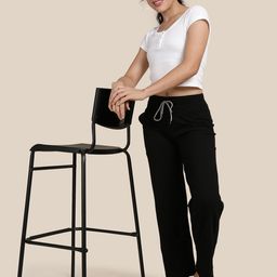 Kryptic Women Cotton Relaxed-Fit Lounge Pants-picture-0
