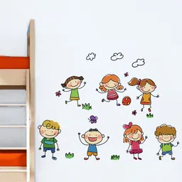 rawpockets Multicolored Kids Play Wall Stickers-image-88