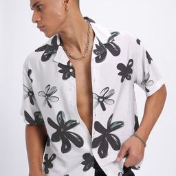 glitchez Floral Bloom Relaxed Fit Shirt-image-46