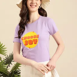 Mast & Harbour Printed Pure Cotton Bio Finish T-shirt-picture-29