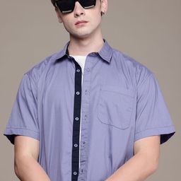 The Roadster Life Co. Pure Cotton Drop-Shoulder Sleeves Relaxed Fit Casual Shirt-picture-14