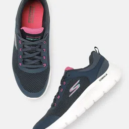 Skechers Women GO WALK FLEX Walking Non-Marking Shoes-image-45
